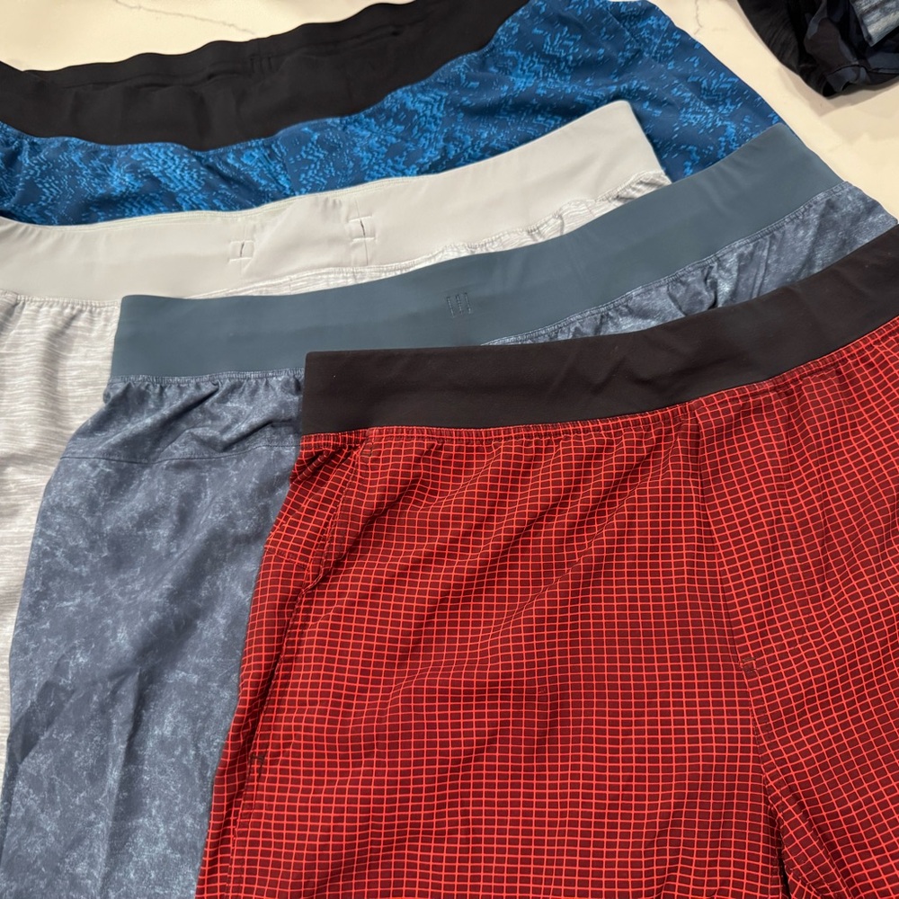 Men's Assorted Boxer Briefs - Red, Blue, Gray